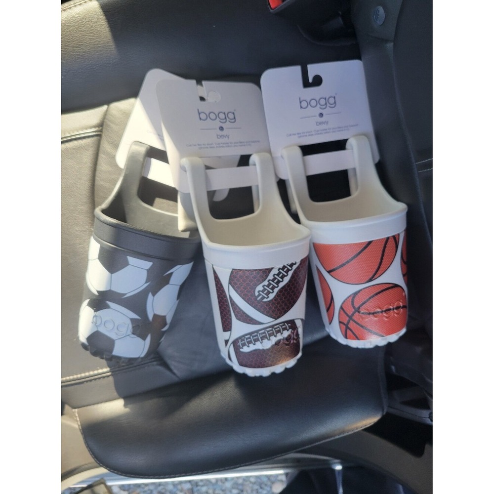 Bogg Bag Cup clip drink holder Bevy Sports Theme Soccer ****this is for one